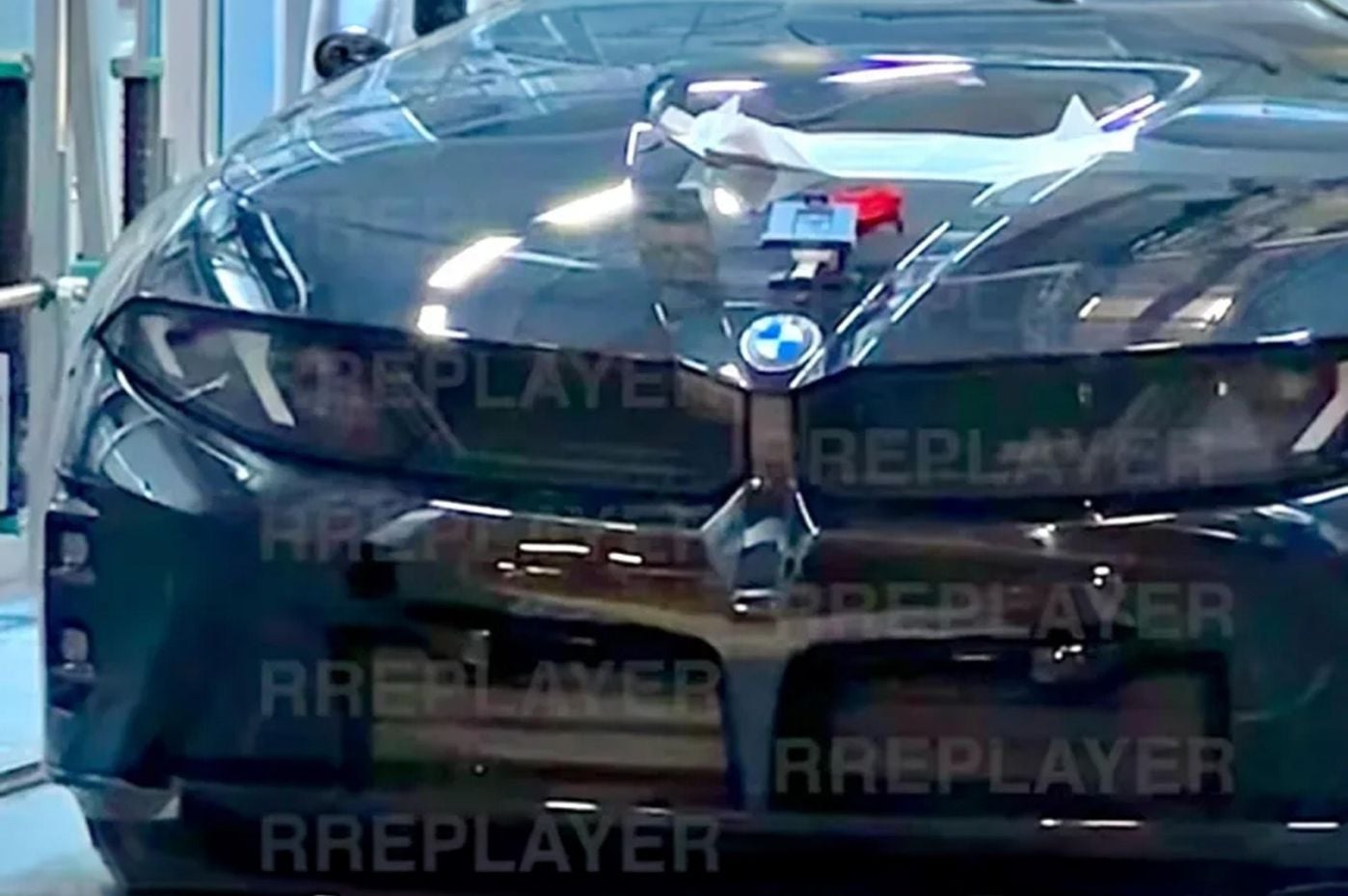 Electric BMW M3 spied undisguised for the first time