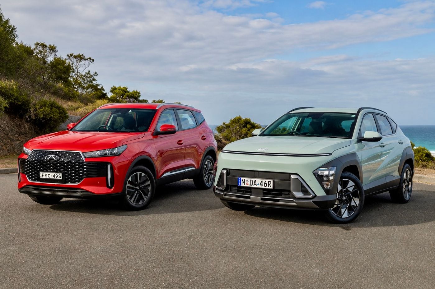 2026 Chery Tiggo 4 Hybrid vs Hyundai Kona Hybrid: Spec battle