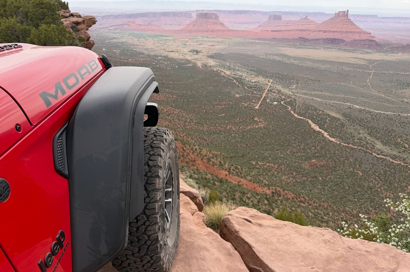Driving the Easter Jeep Safari in Moab, Utah