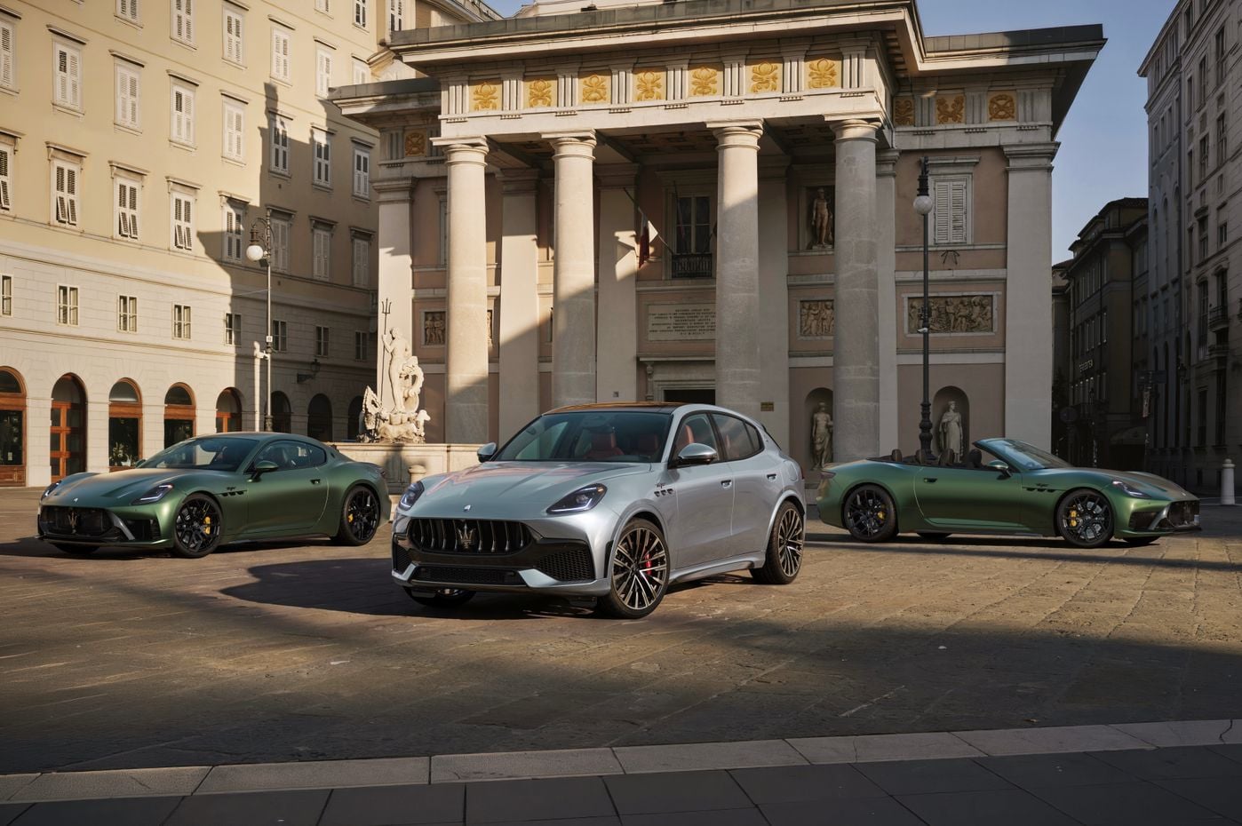 Maserati's refreshed lineup brings more V6 power, more EV range 