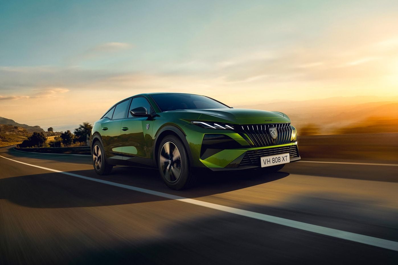 2026 Peugeot 408: Electrified crossover gets greener, meaner looks