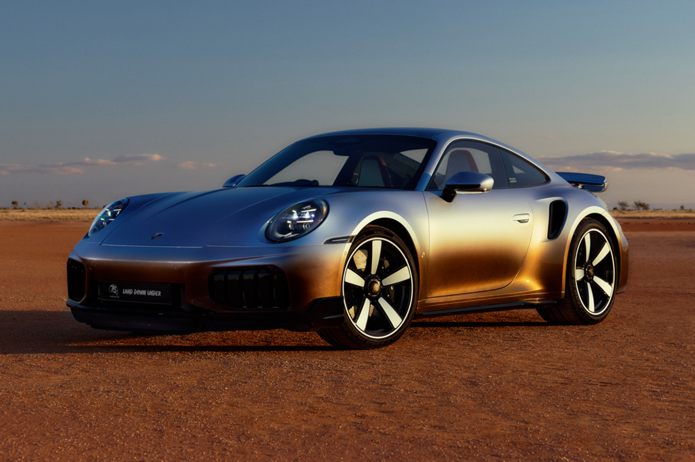 Porsche 911 Turbo S Land Down Under is an unmistakably Australian version of an iconic German sports car