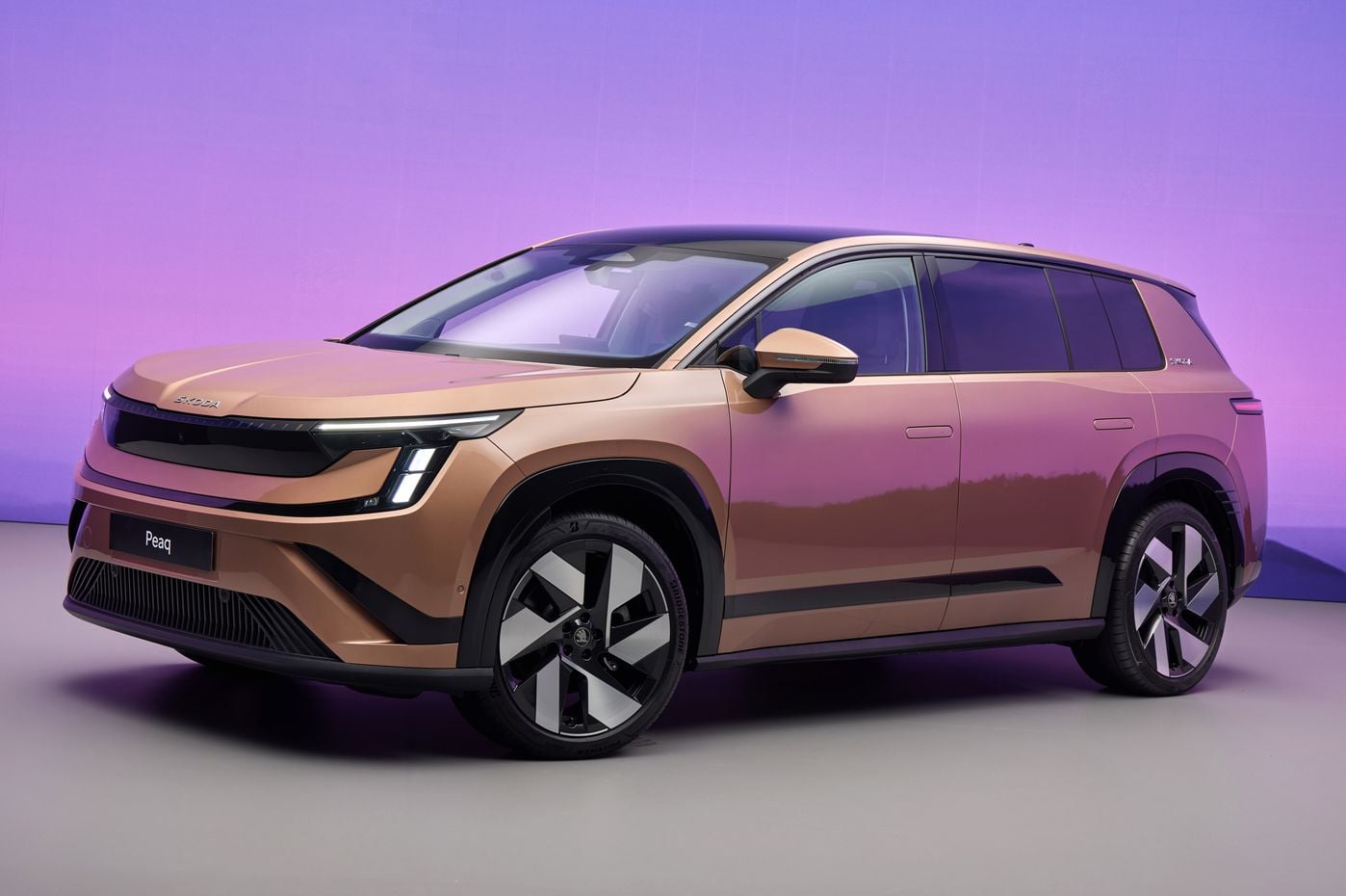2027 Skoda Peaq electric family SUV revealed as the peak of Czech brand's lineup