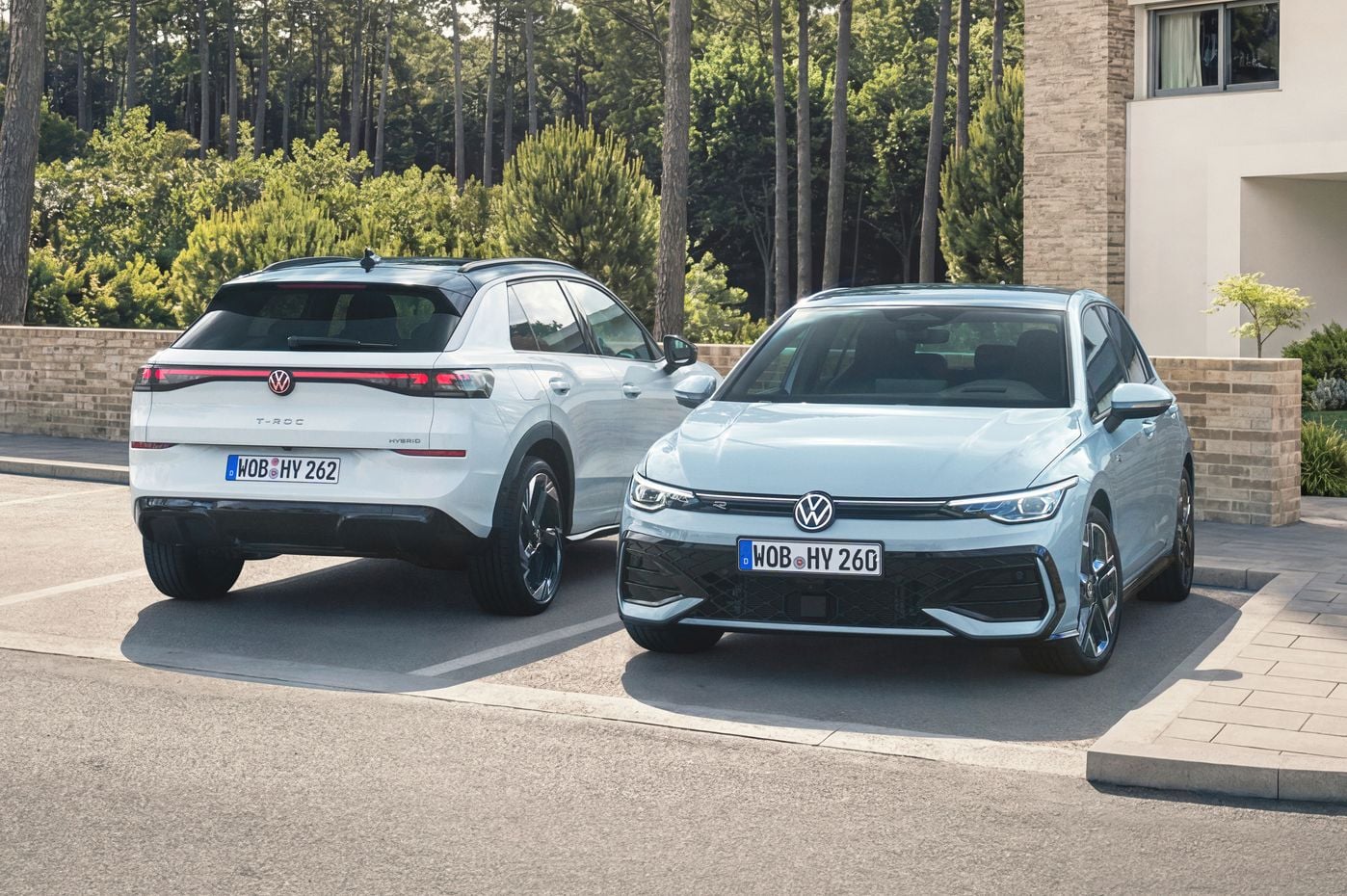 Volkswagen Golf and T-Roc Hybrid details revealed