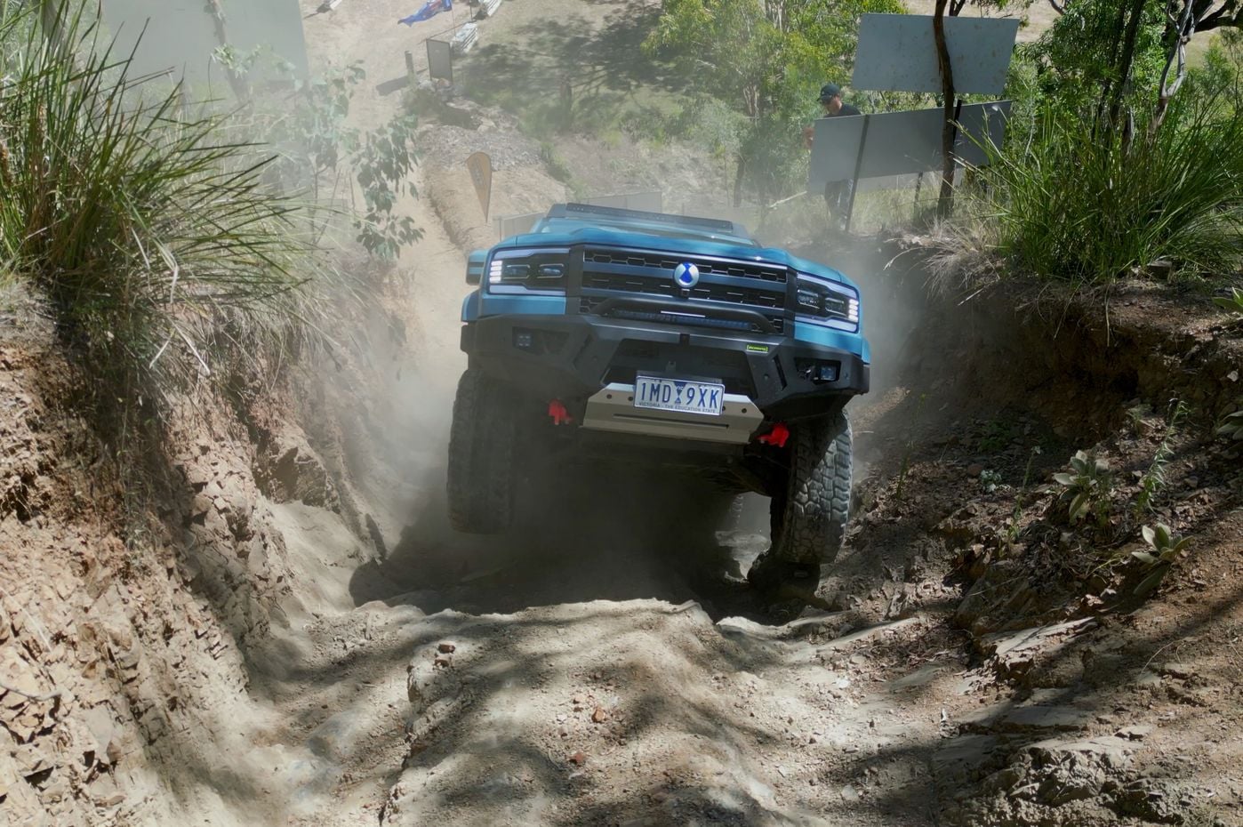 China's Denza B5 and B8 the latest vehicles to conquer Beer O'Clock Hill