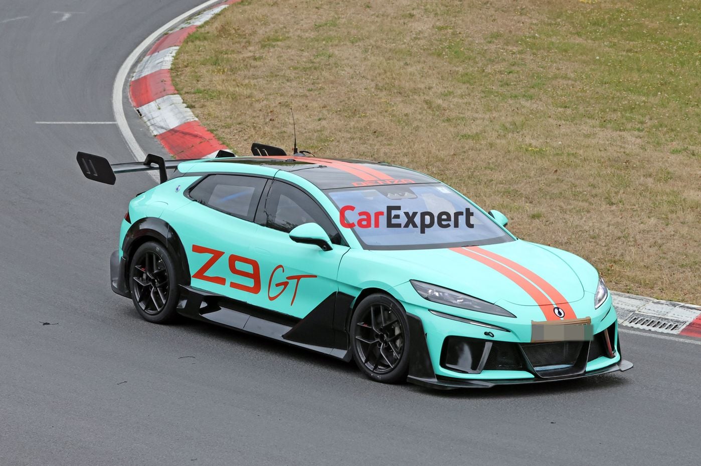 Wild Denza Z9 GT performance edition breaks cover with hottest Porsche Taycan in its sights