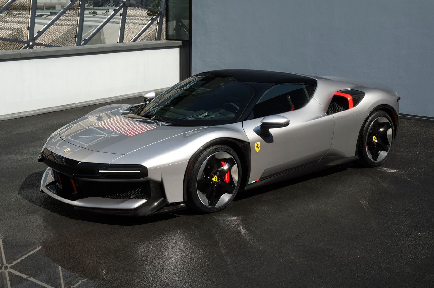 Ferrari CZ26 one-off reimagines the SF90 with straighter lines