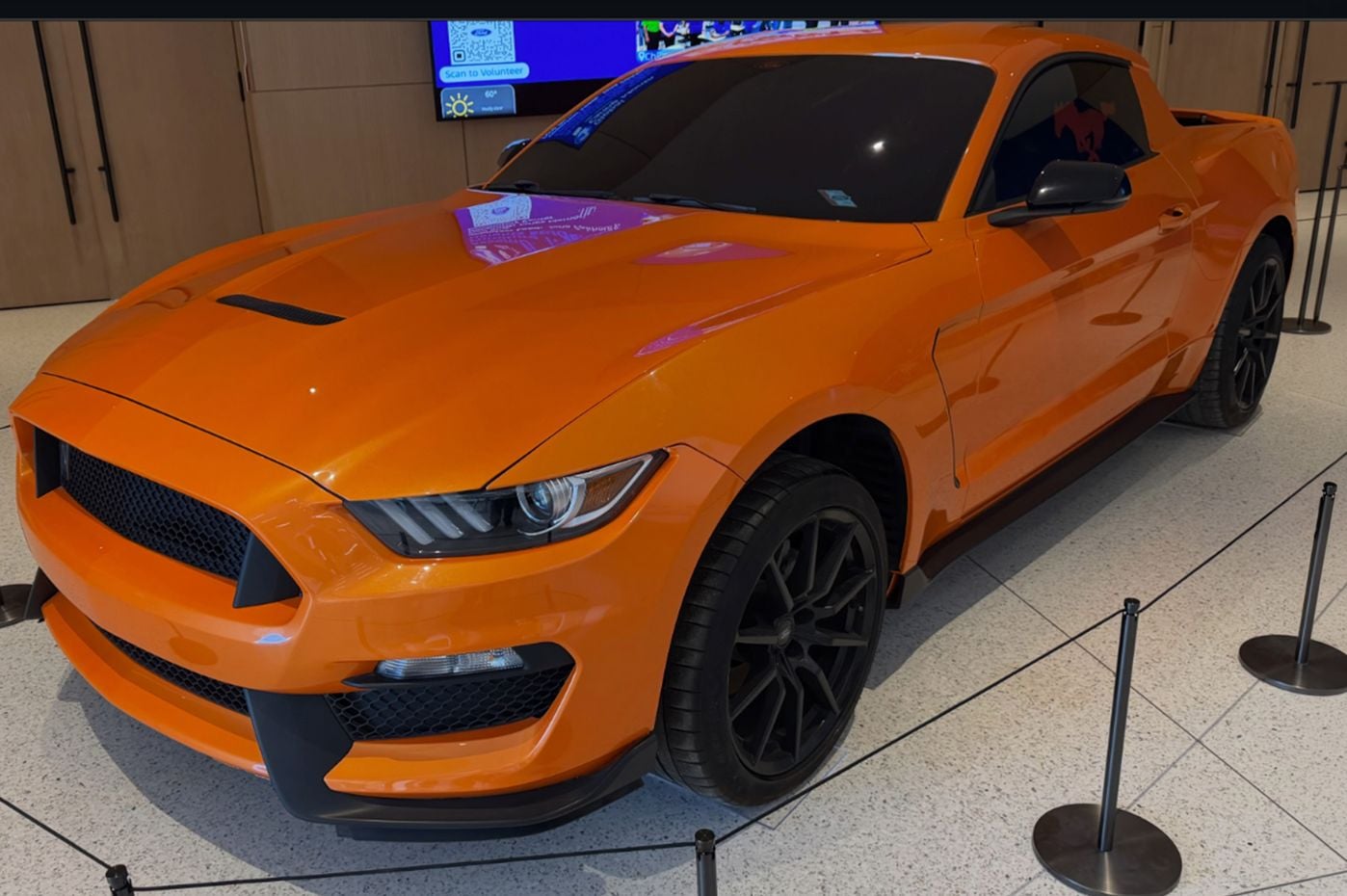 Ford Mustang ute revealed with Ranger tray