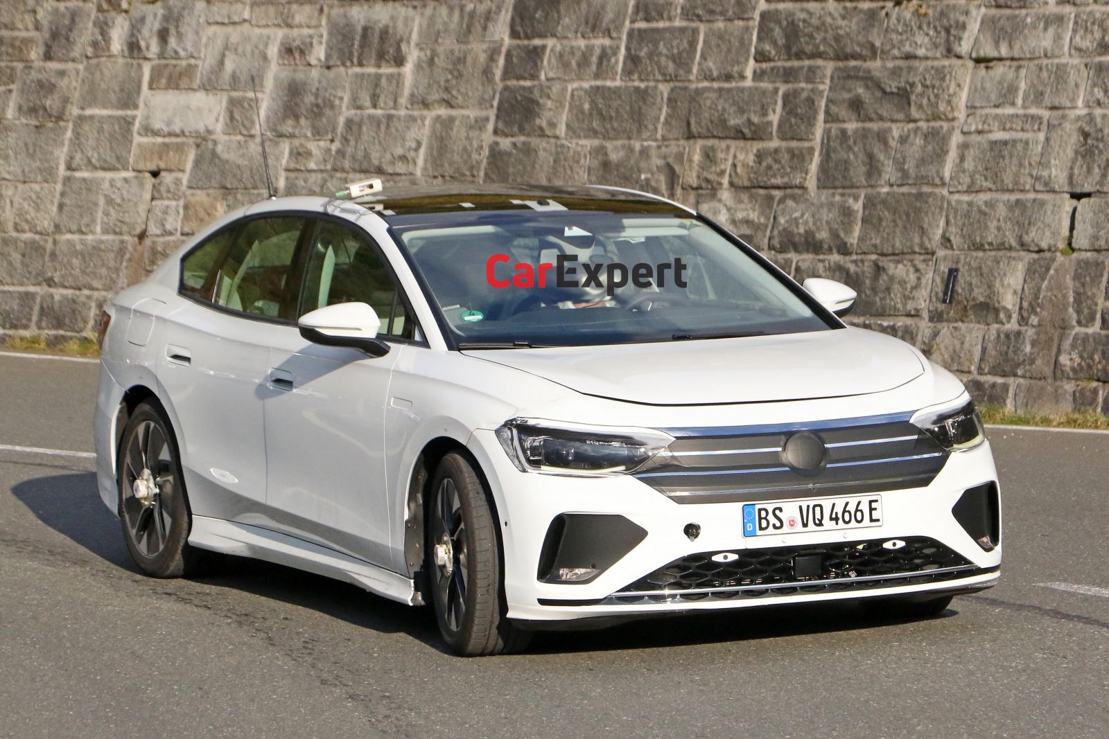 2023 Volkswagen Aero B Electric Sedan Spied | CarExpert