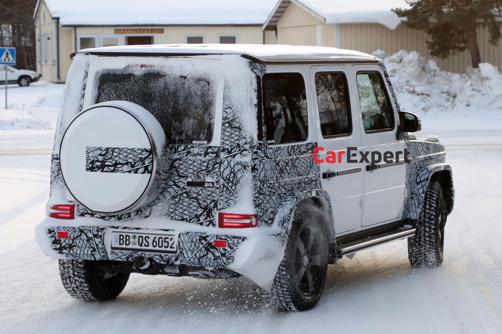 2023 MercedesBenz GClass facelift spied CarExpert