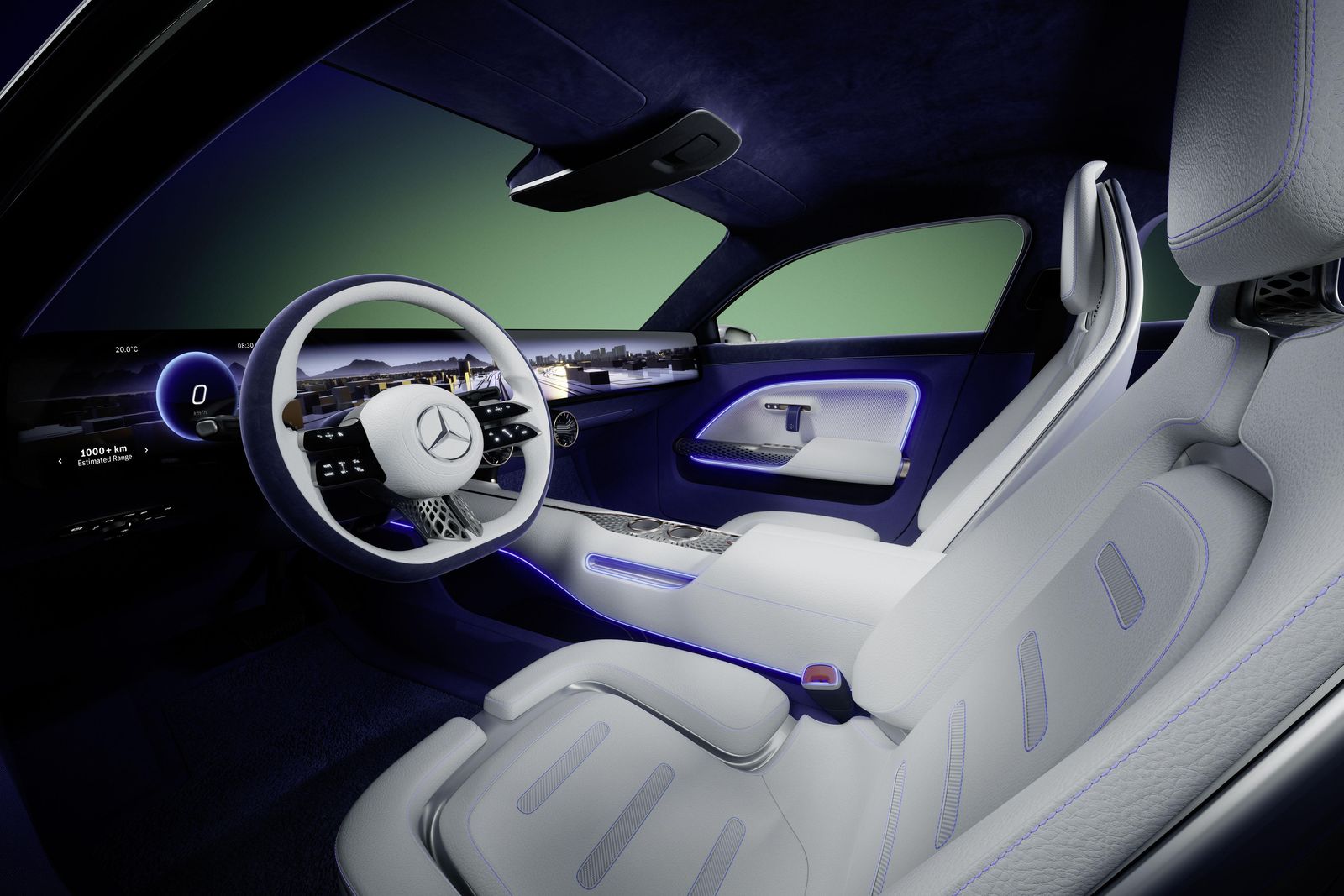 Slippery Mercedes-Benz Vision EQXX breaks its own EV range record