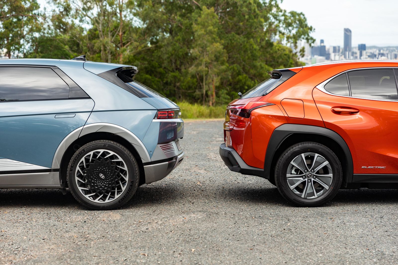 2022 Hyundai Ioniq 5 v Lexus UX300e EV comparison