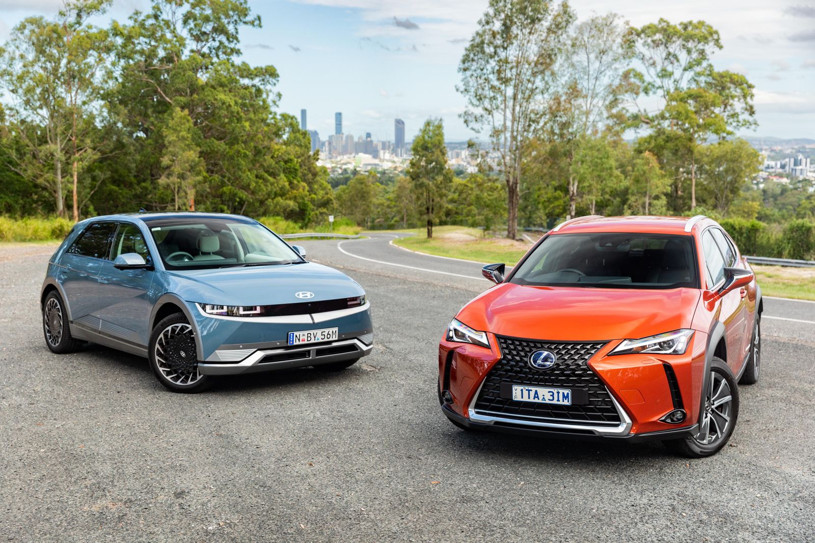 2022 Hyundai Ioniq 5 v Lexus UX300e EV comparison