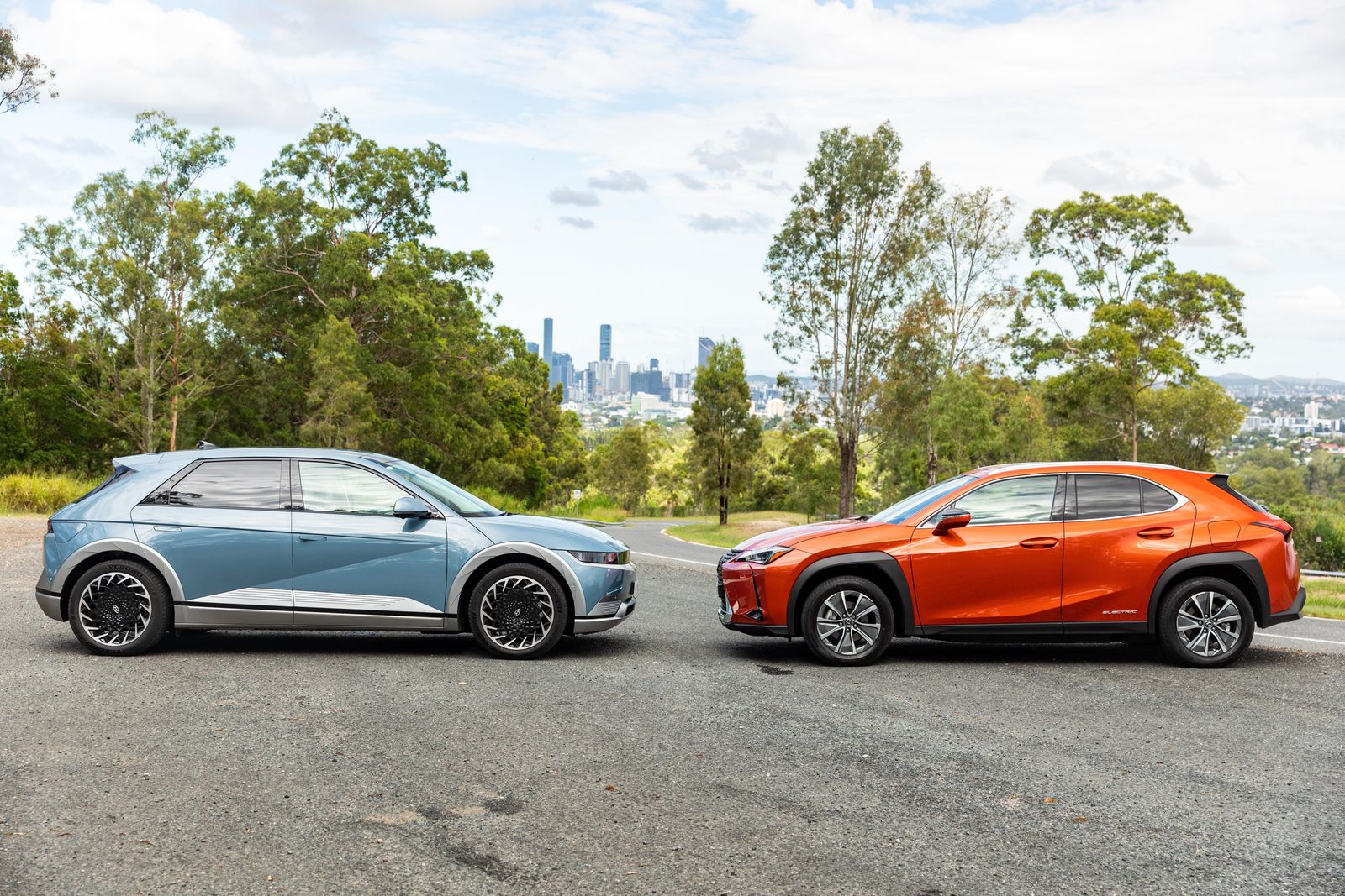 2022 Hyundai Ioniq 5 v Lexus UX300e EV comparison