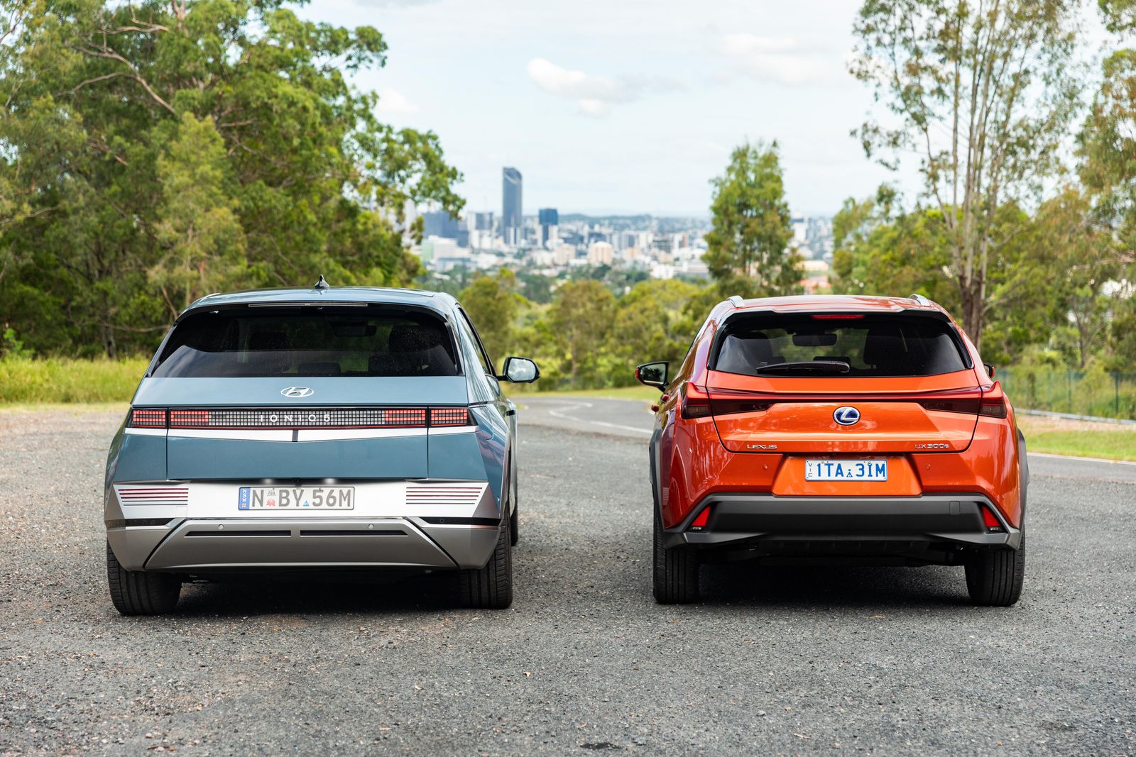2022 Hyundai Ioniq 5 v Lexus UX300e EV comparison