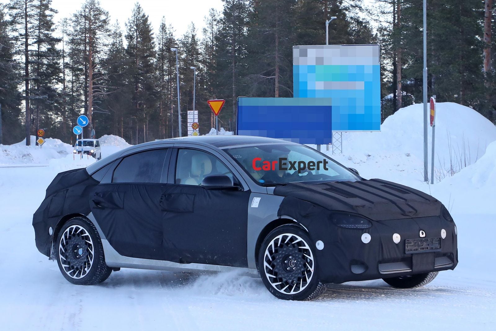 Sleek Hyundai Ioniq 6 electric sedan teased, again