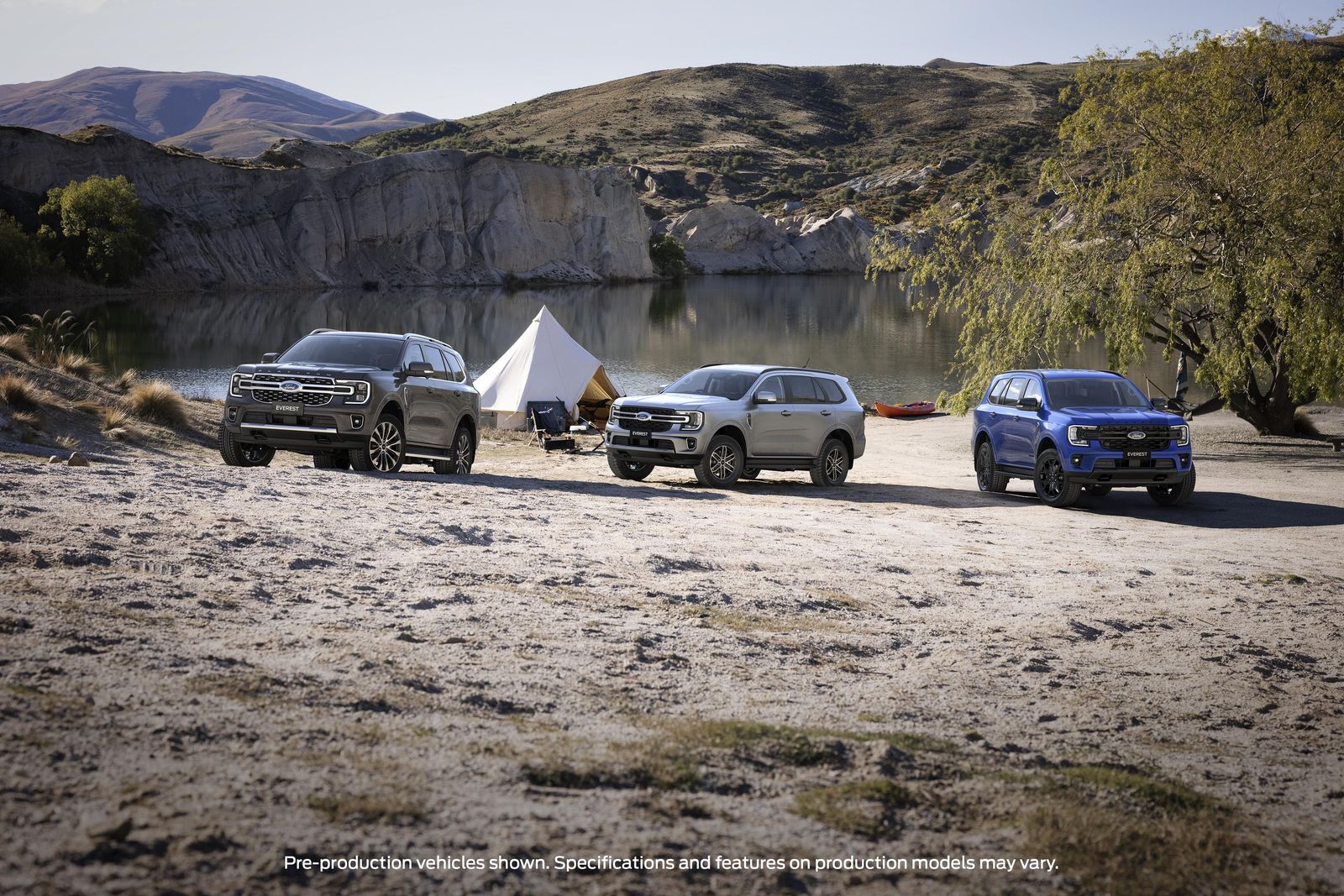 2022 Ford Everest specifications detailed