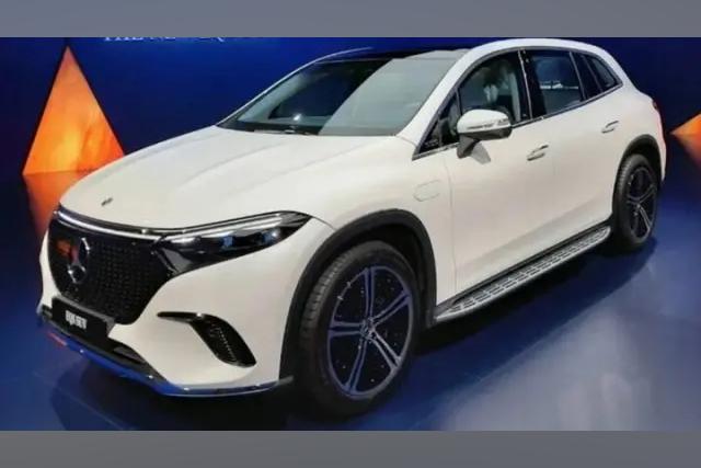 2022 Mercedes-Benz EQS SUV leaked