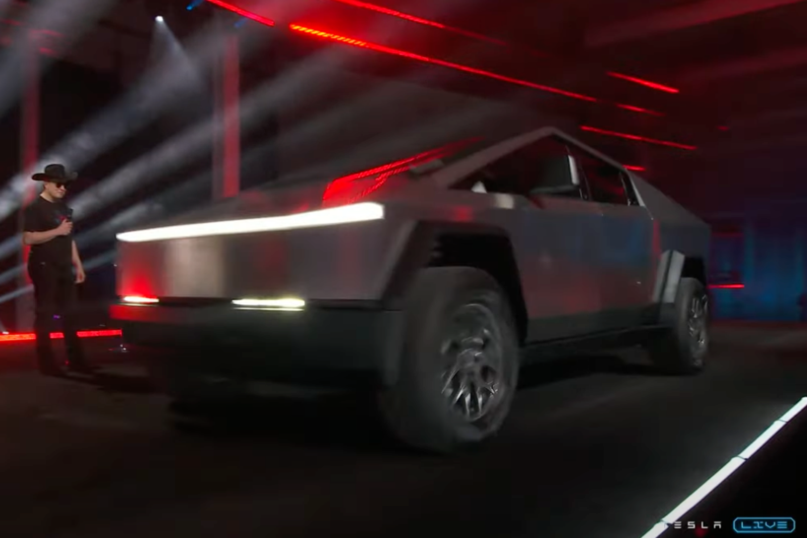 Musk claims Tesla Cybertruck can cross seas