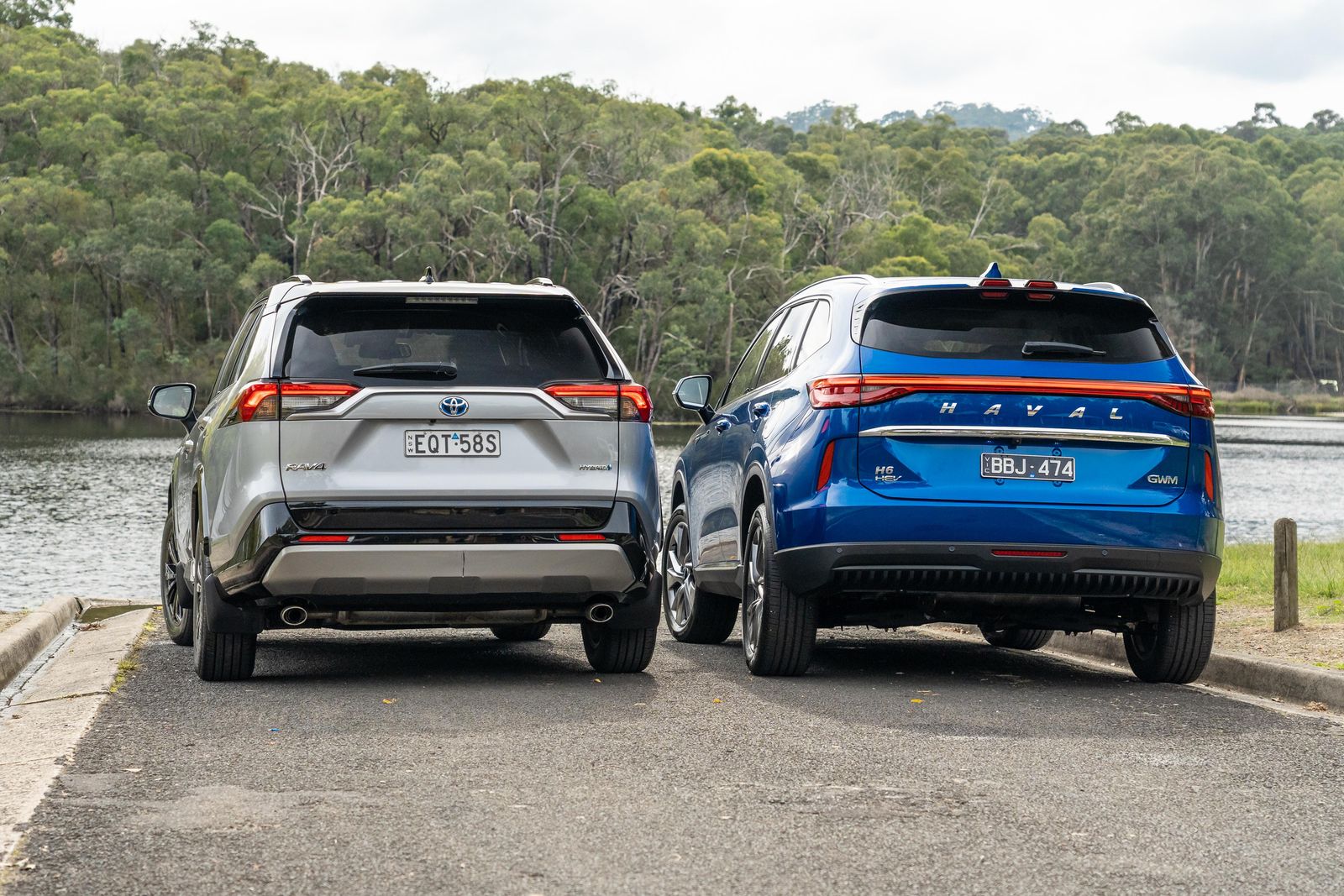 2022 Haval H6 Hybrid v Toyota RAV4 Hybrid comparison