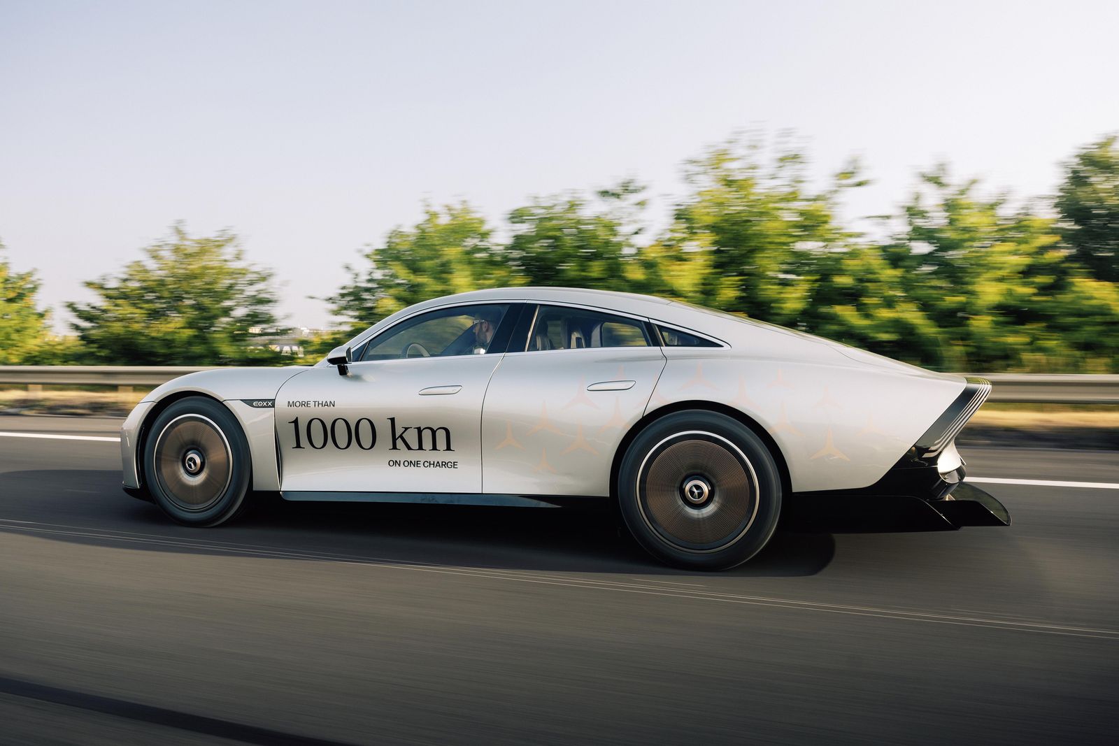 Slippery Mercedes-Benz Vision EQXX breaks its own EV range record