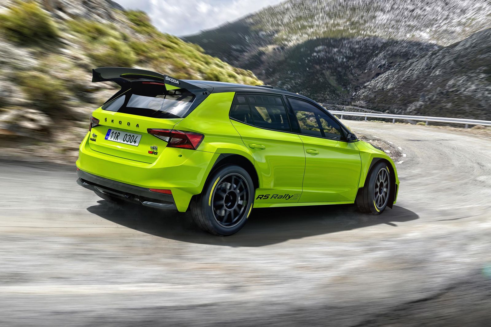 Skoda Fabia RS Rally2 WRC car revealed