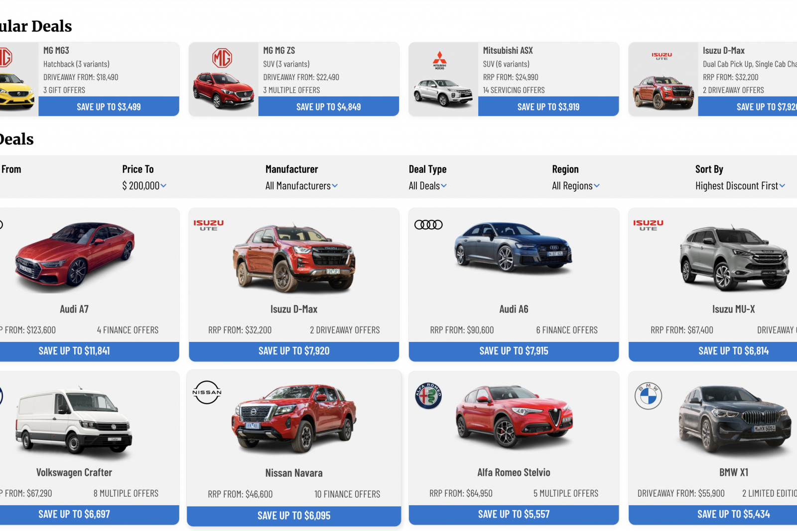 Every new car deal, offer and incentive now in one place CarExpert