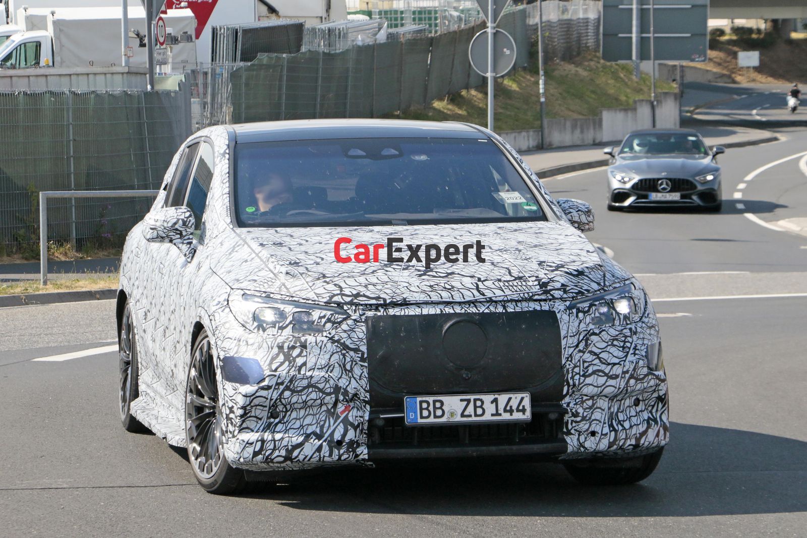 2023 Mercedes-AMG EQE 53 SUV spied