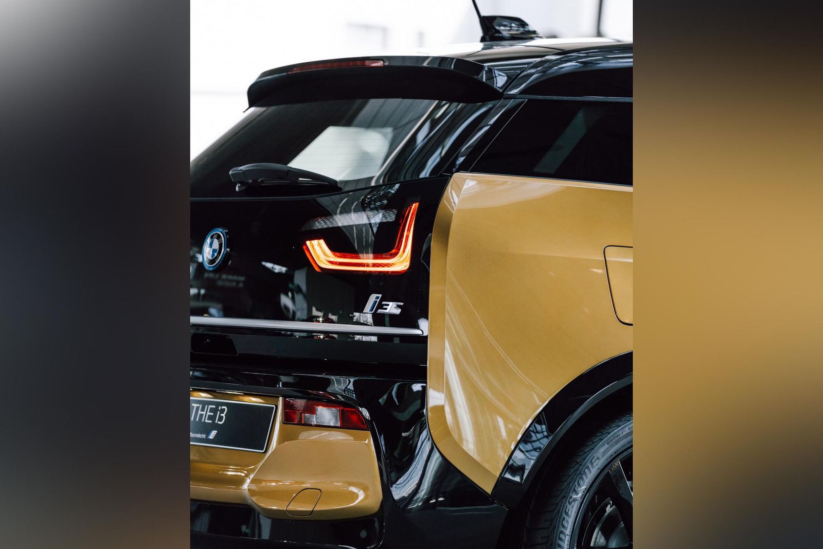 Final BMW i3 EVs painted gold, delivered to rental company