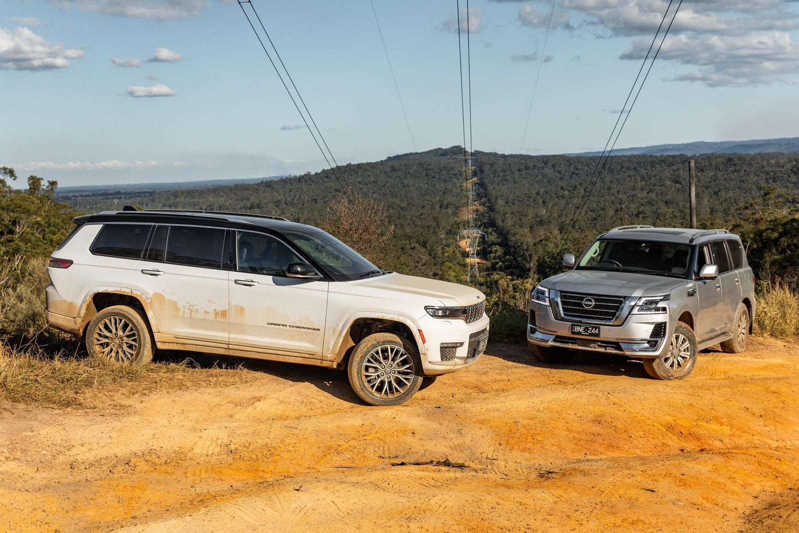 2022 Nissan Patrol v Jeep Grand Cherokee L comparison