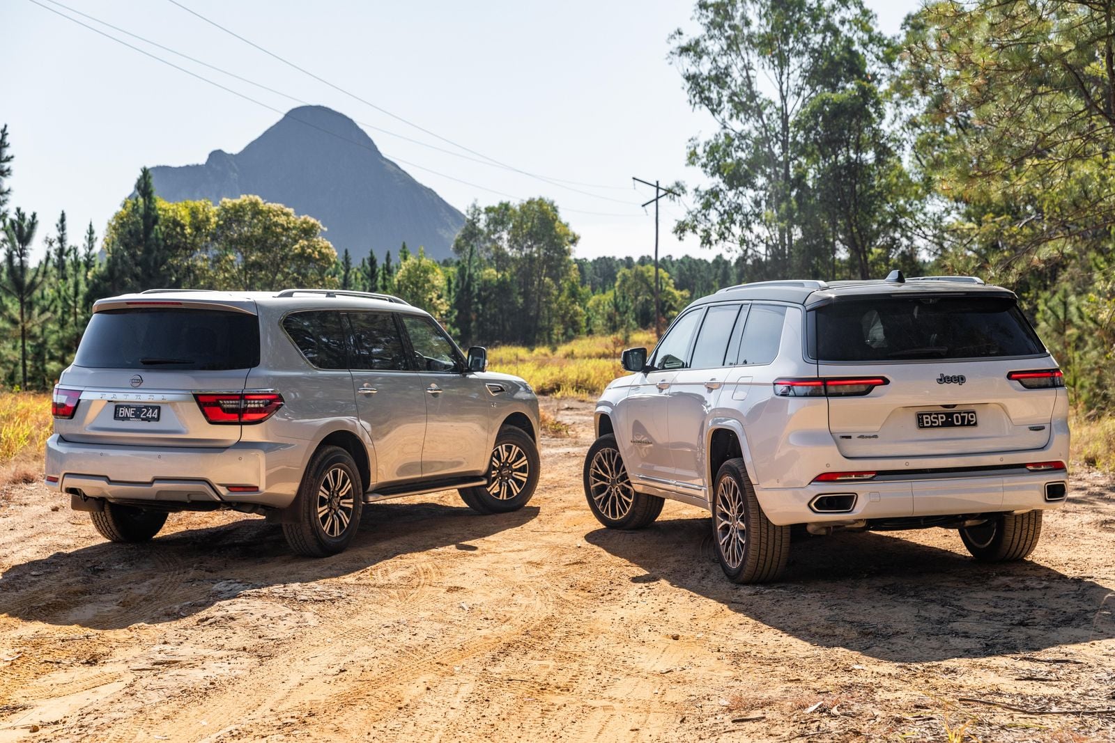 2022 Nissan Patrol v Jeep Grand Cherokee L comparison