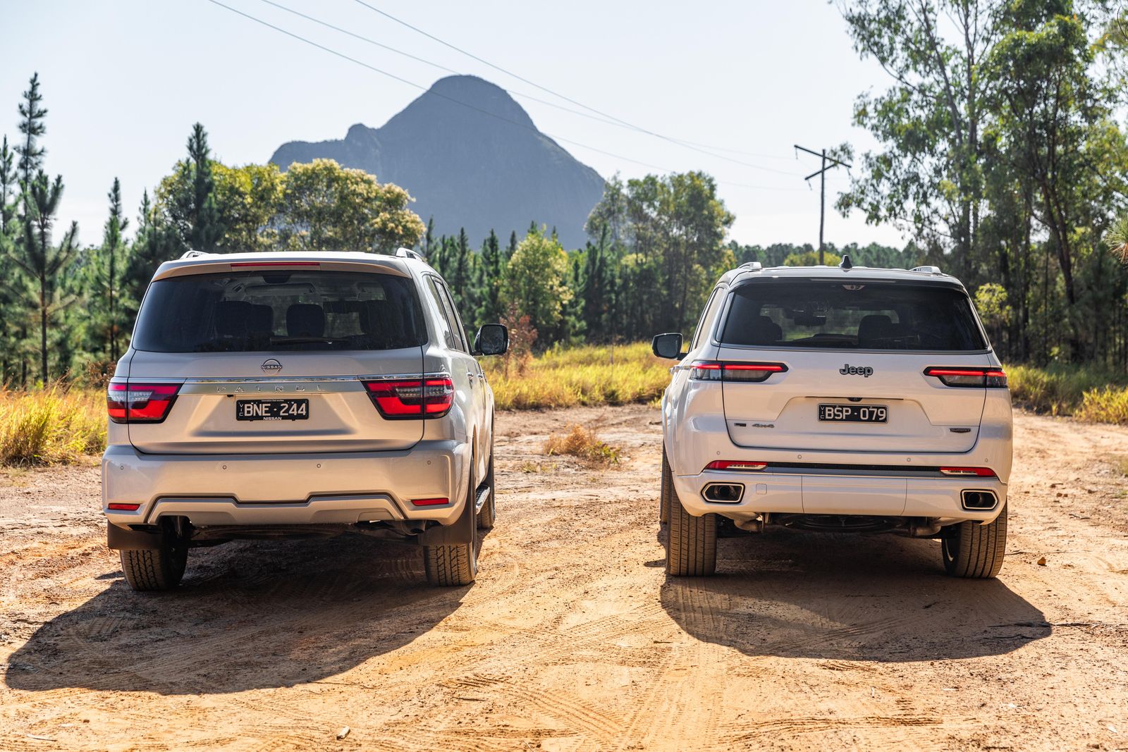 2022 Nissan Patrol v Jeep Grand Cherokee L comparison
