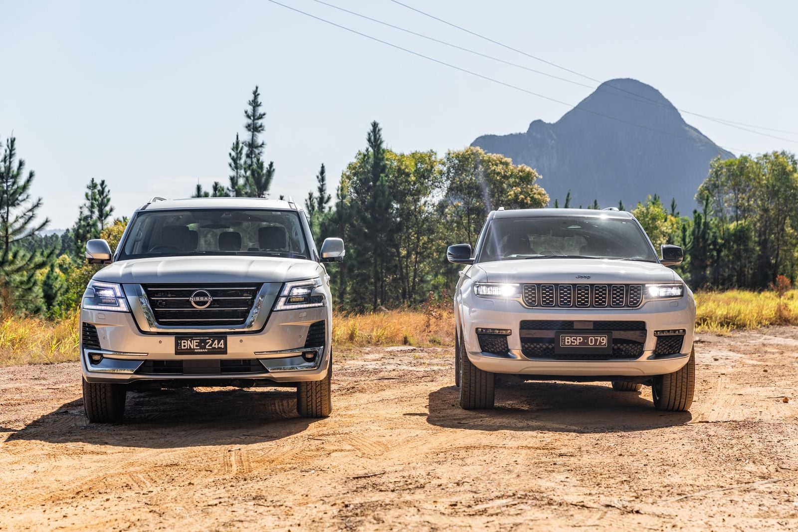 2022 Nissan Patrol v Jeep Grand Cherokee L comparison