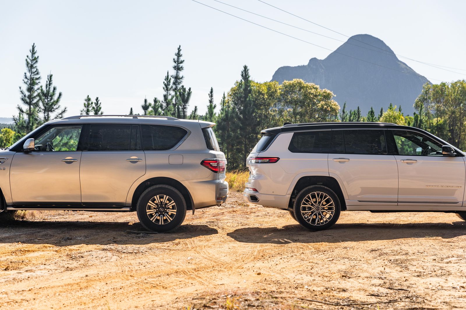 2022 Nissan Patrol v Jeep Grand Cherokee L comparison