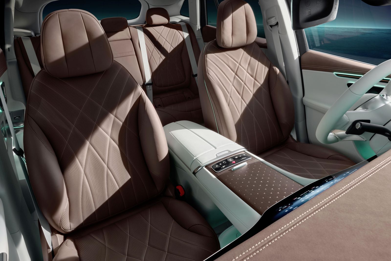 Mercedes-Benz EQE SUV interior revealed
