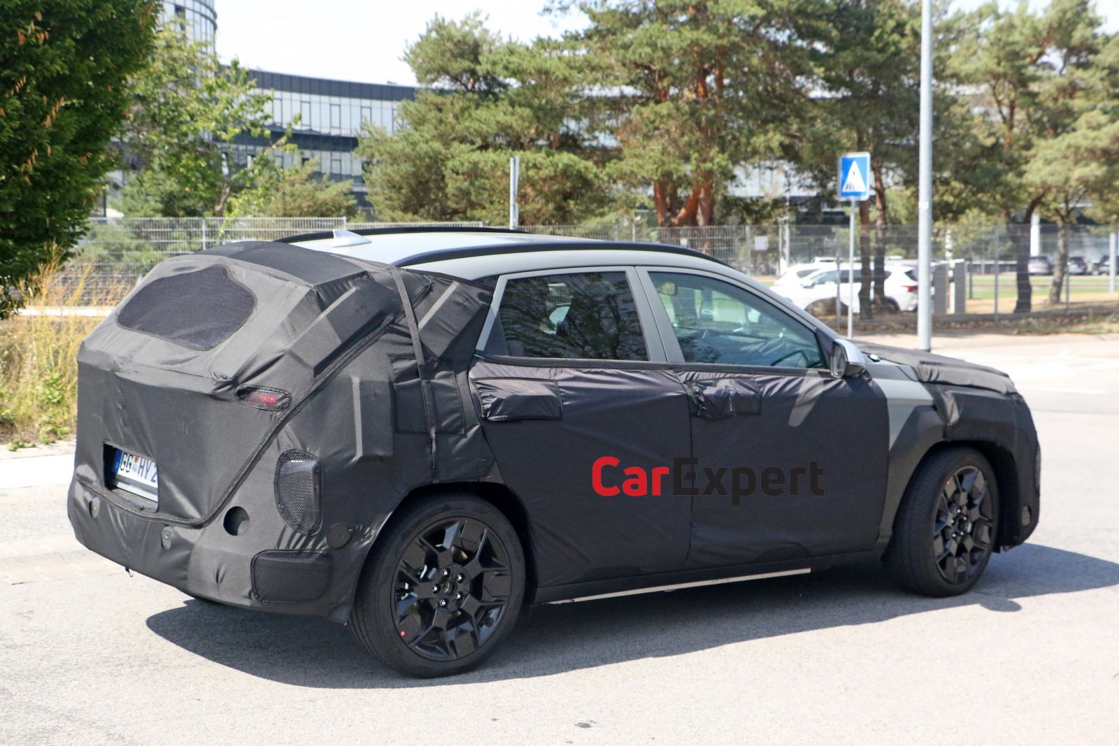 2023 Hyundai Kona Electric spied