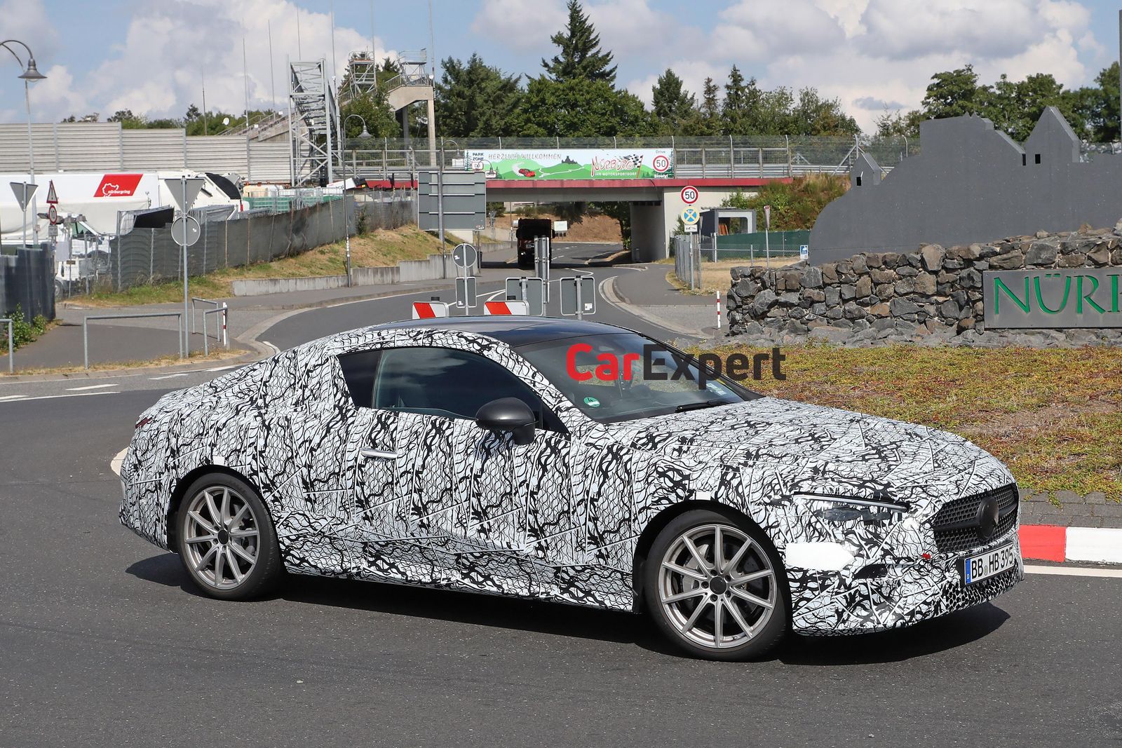 2023 Mercedes-Benz CLE plug-in hybrid spied