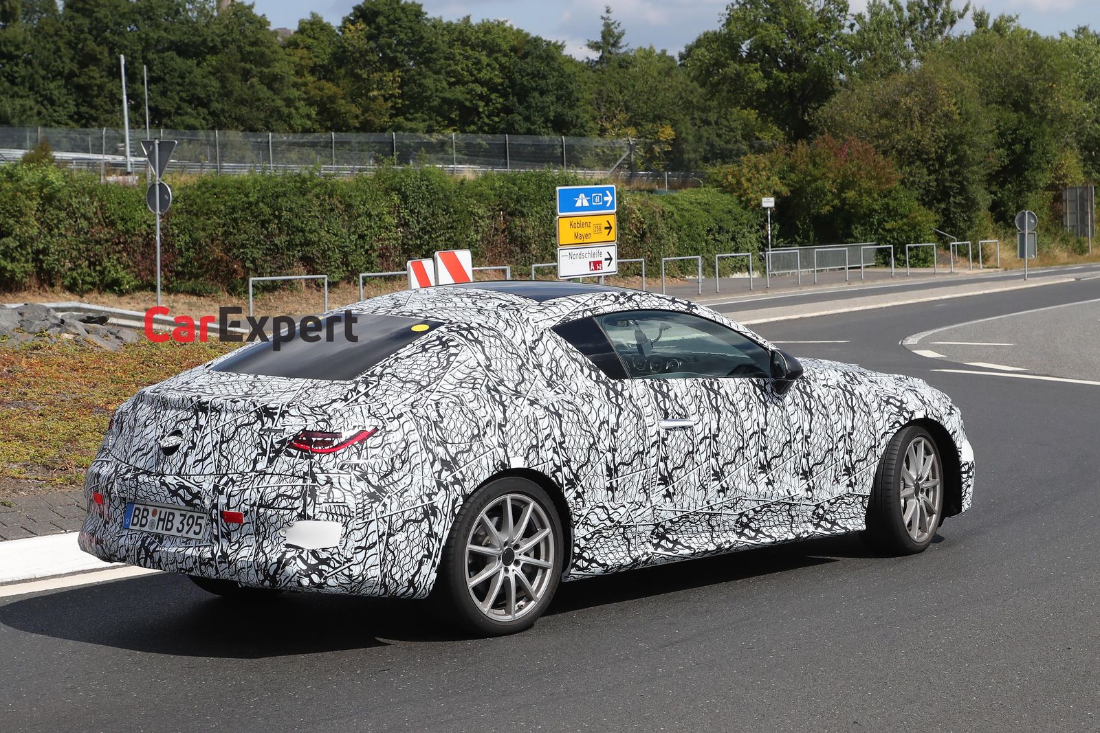 2023 Mercedes-Benz CLE plug-in hybrid spied