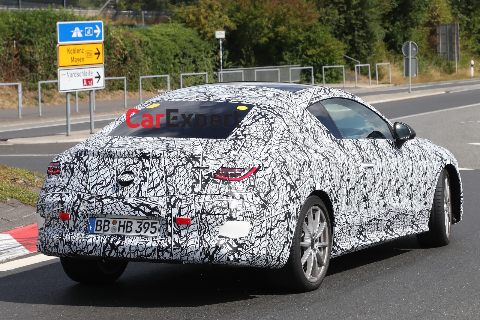 2023 Mercedes-Benz CLE plug-in hybrid spied