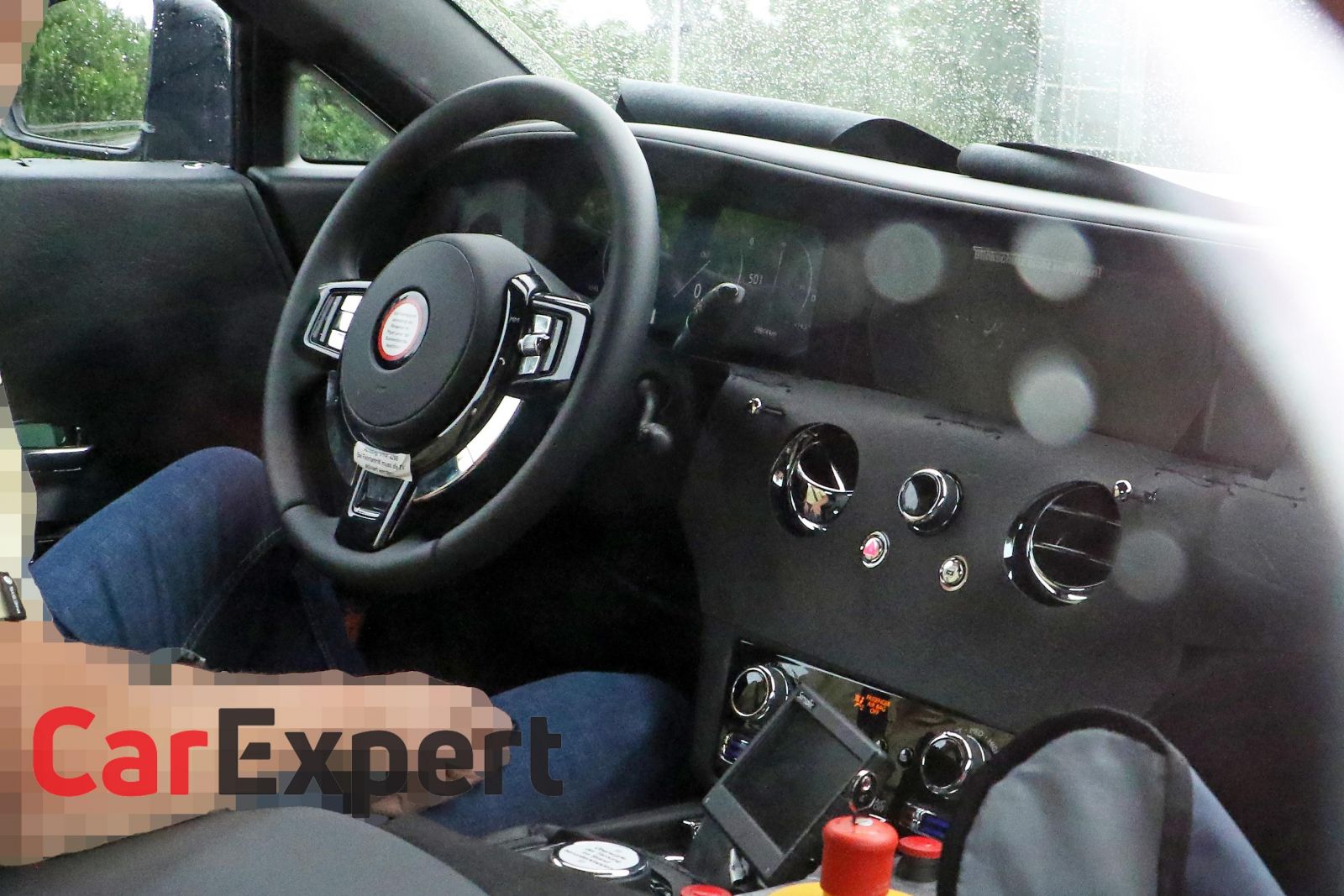 2024 Rolls-Royce Spectre spied inside and out