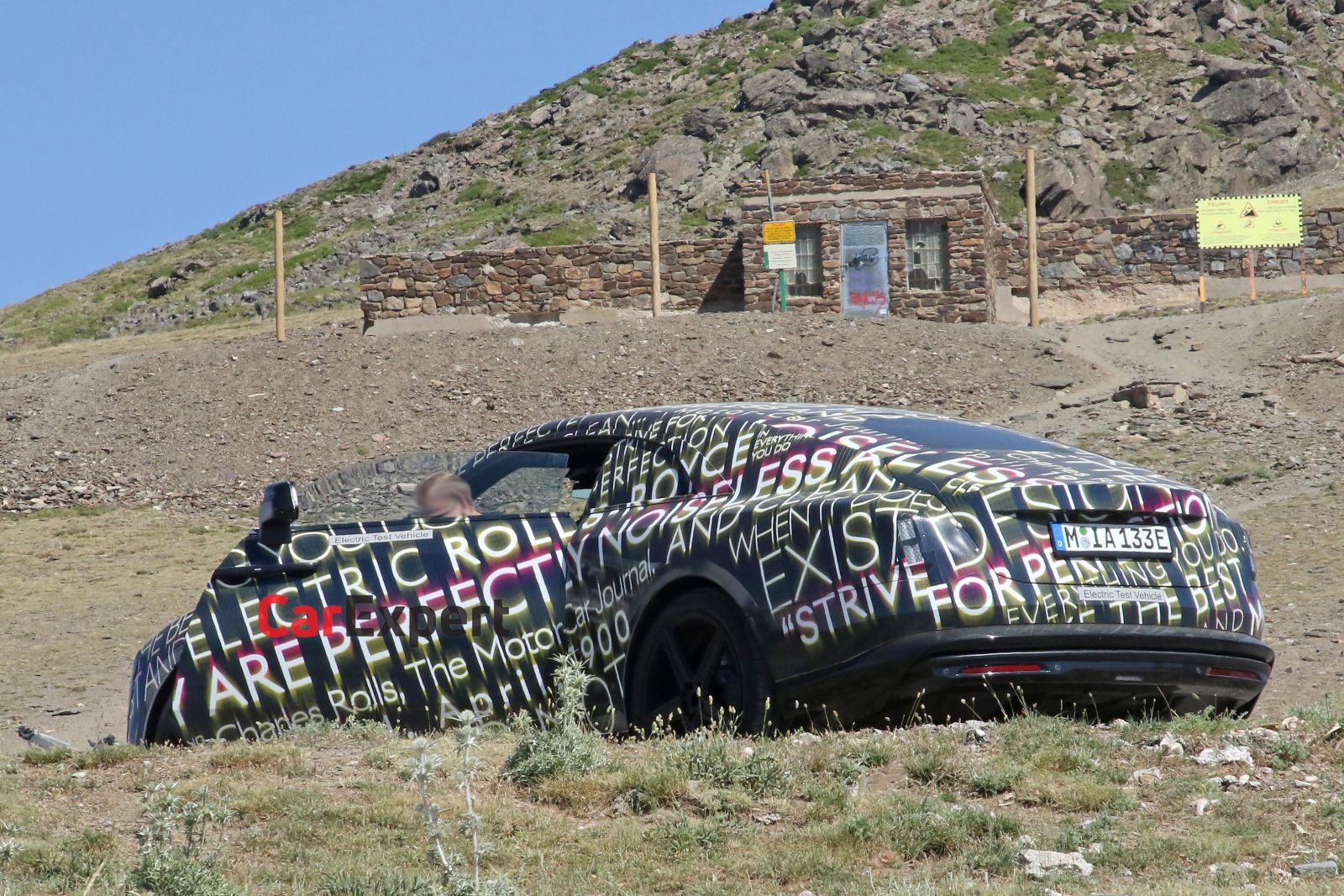 2024 Rolls-Royce Spectre spied inside and out