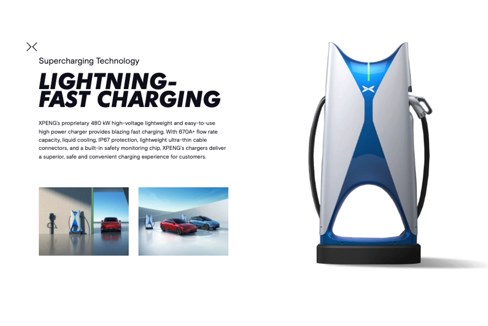 Chinese EV maker XPeng unveils Tesla-beating ultra-fast charger