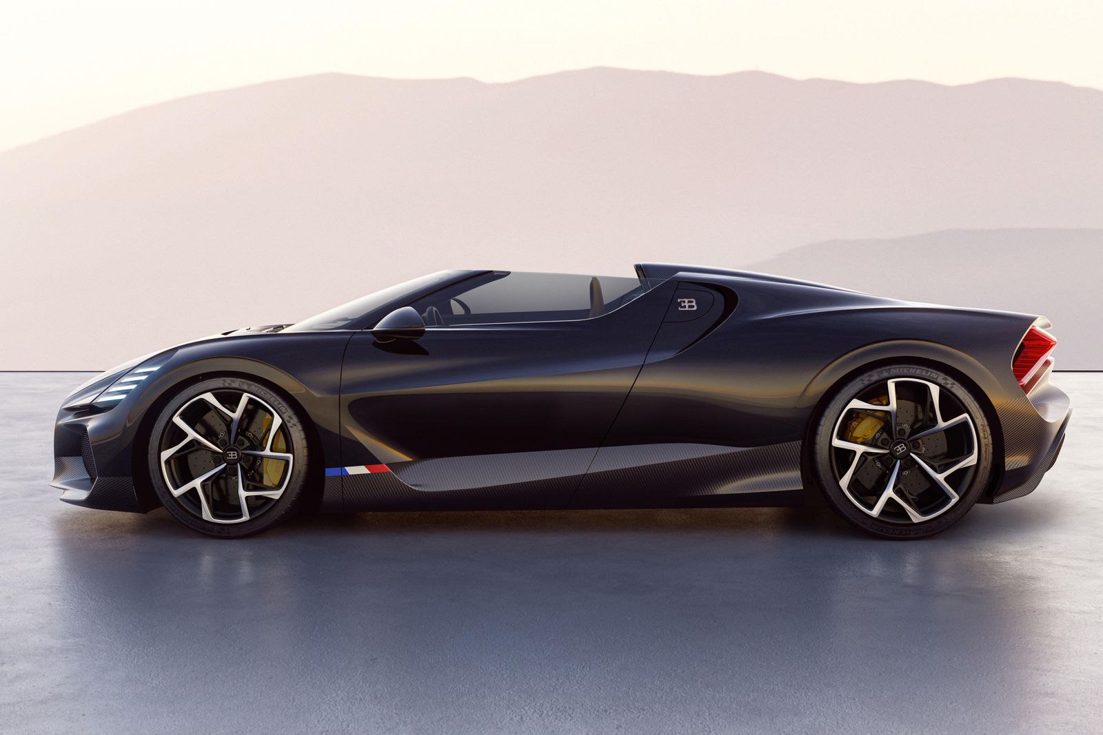 Bugatti W16 Mistral roadster bids adieu to 8.0-litre engine