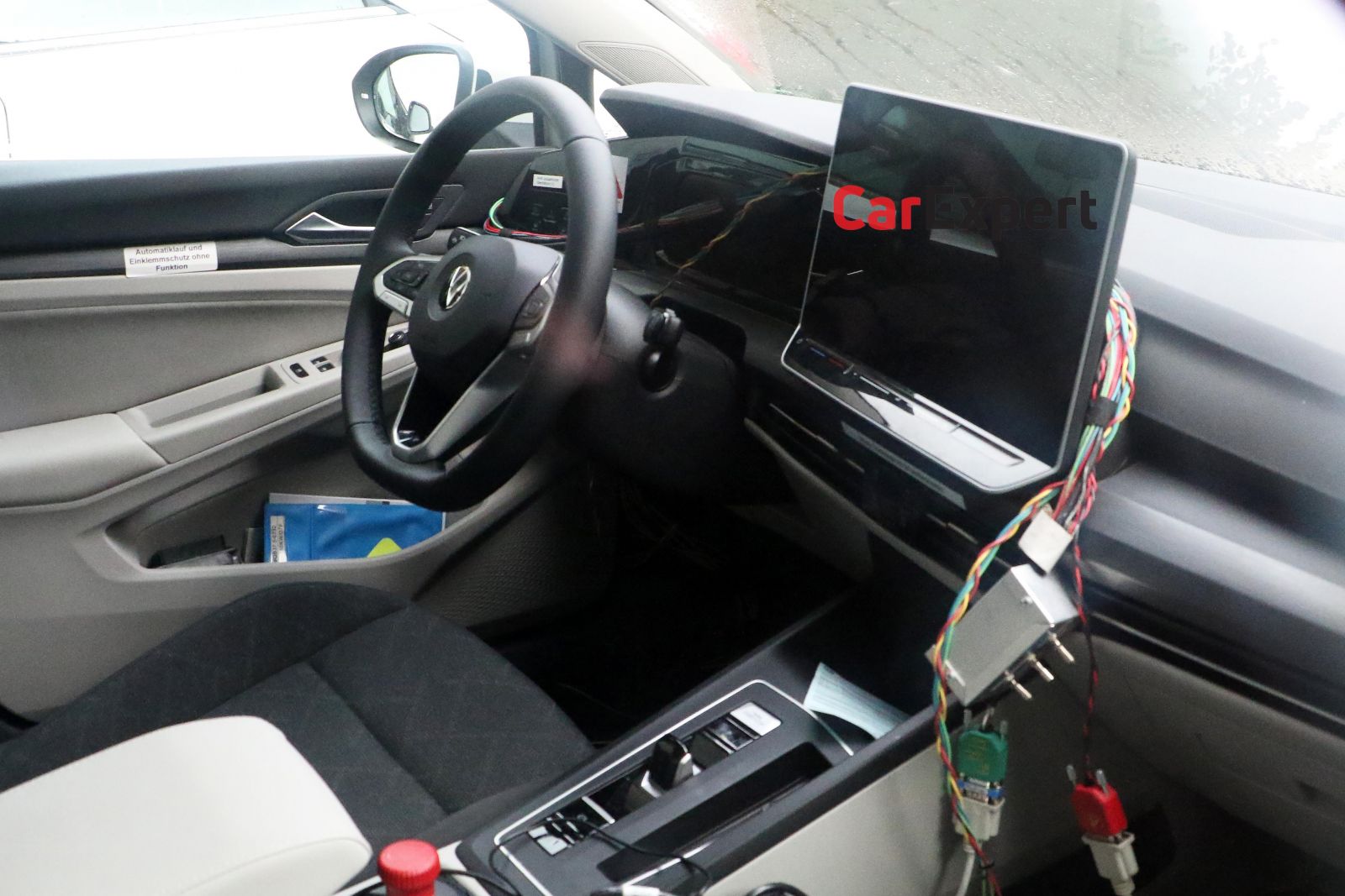2024 Volkswagen Golf spied with updated interior CarExpert