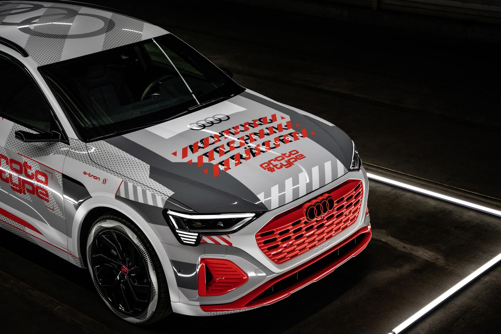 Audi e-tron facelift previewed