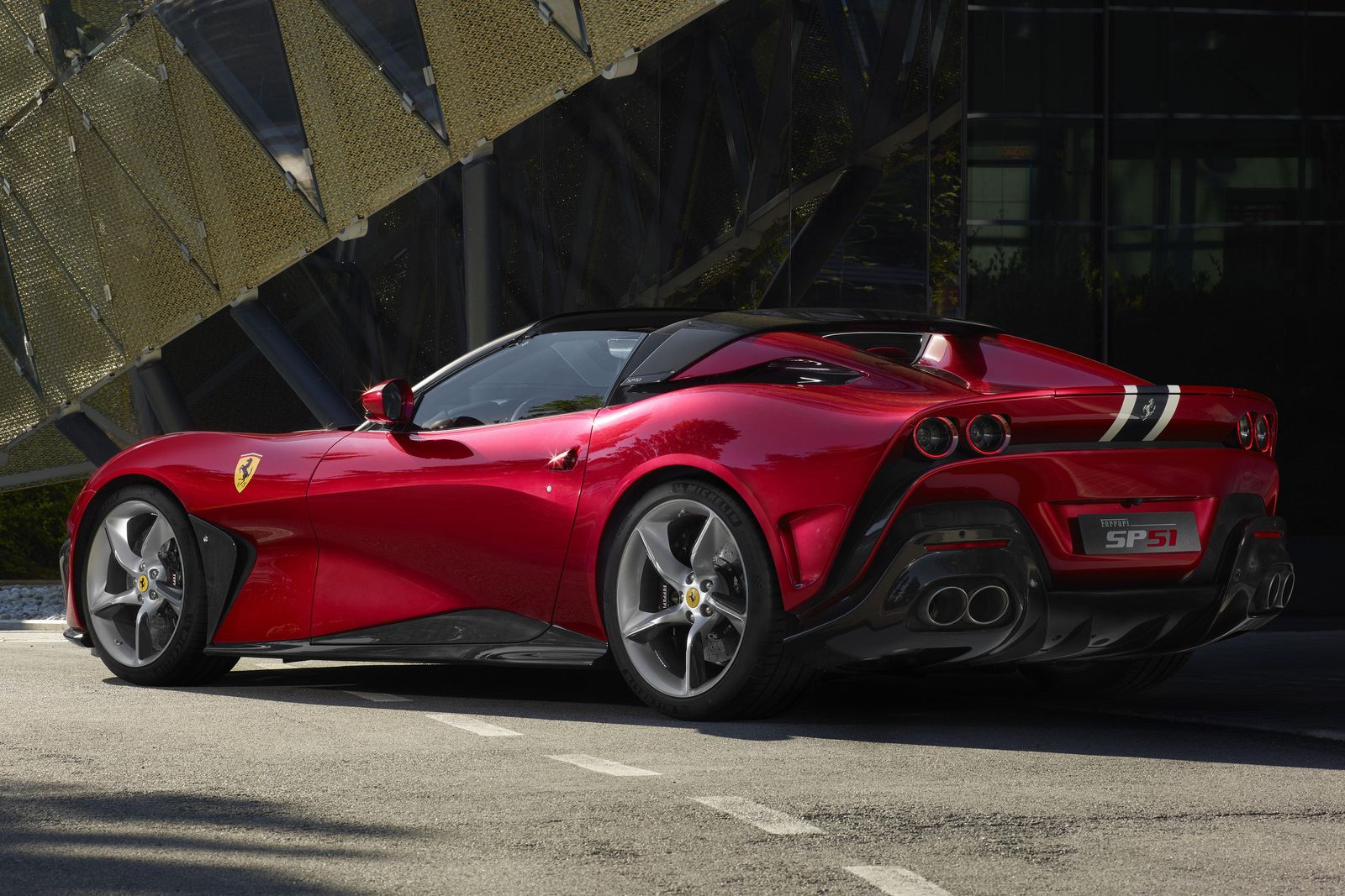 Ferrari SP51: One-off V12 roadster unveiled