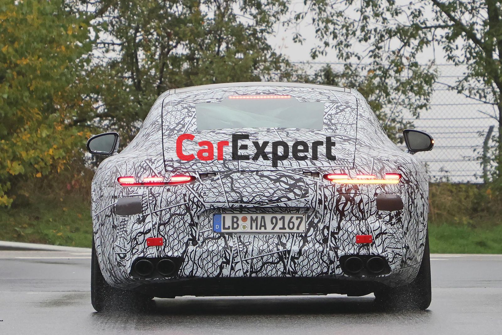 2023 Mercedes-AMG GT 53 PHEV spied