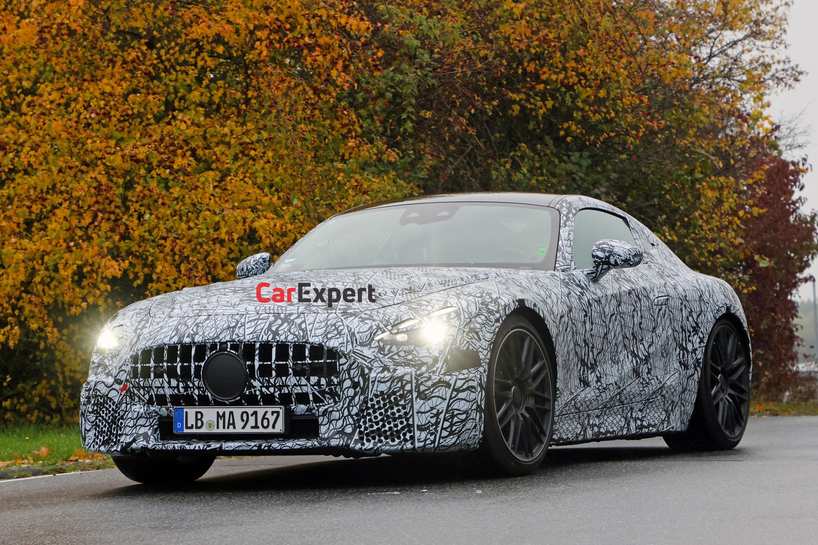 2023 Mercedes-AMG GT 53 PHEV spied