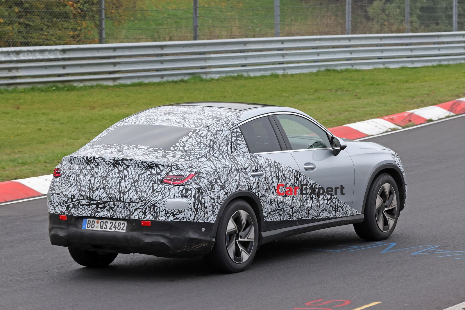 2023 Mercedes-Benz GLC Coupe spied again