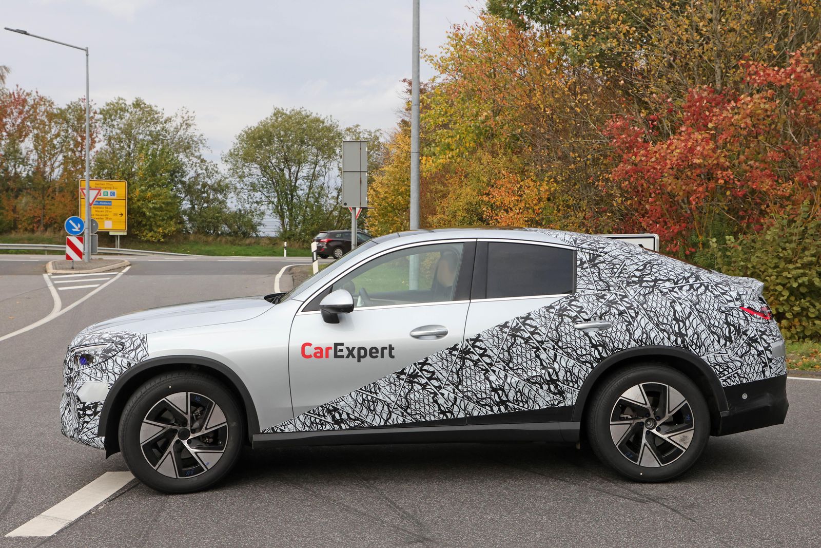 2023 Mercedes-Benz GLC Coupe spied again